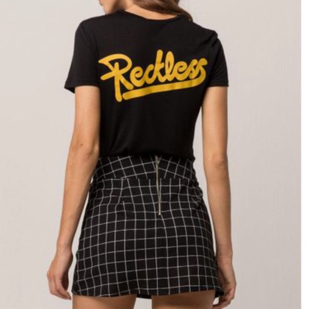 Young and Restless Graffiti Women’s Crop Tee